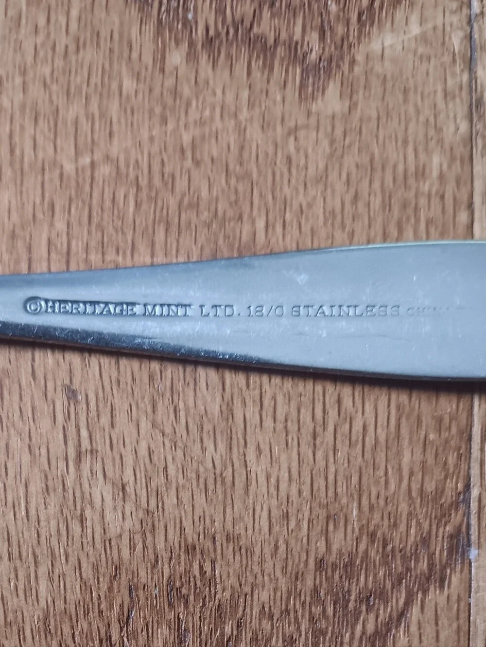 Heritage Mint Ltd 18/0 Stainless Steel Teaspoon Classic Minimalist Design